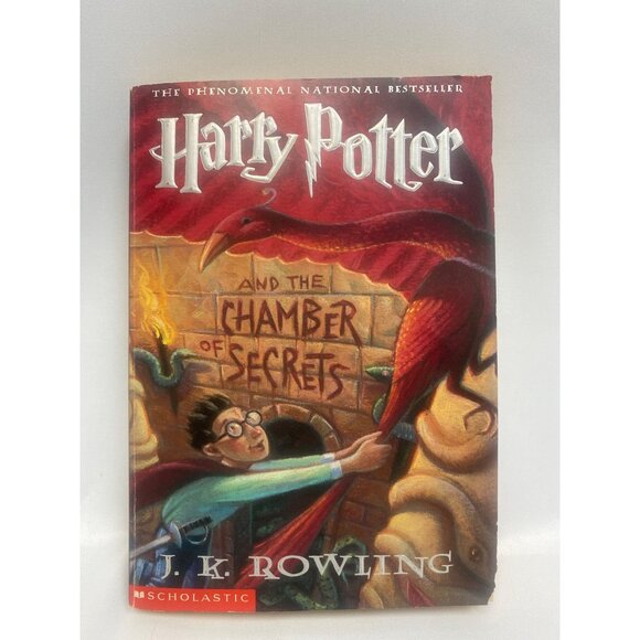 Harry Potter and The Chamber Of Secrets Book by J.K Rowling - Picture 1 of 4